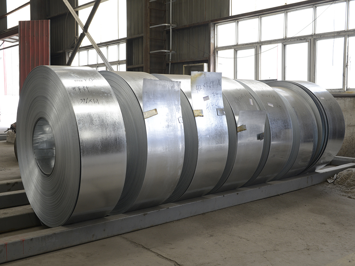 Galvanized steel strip