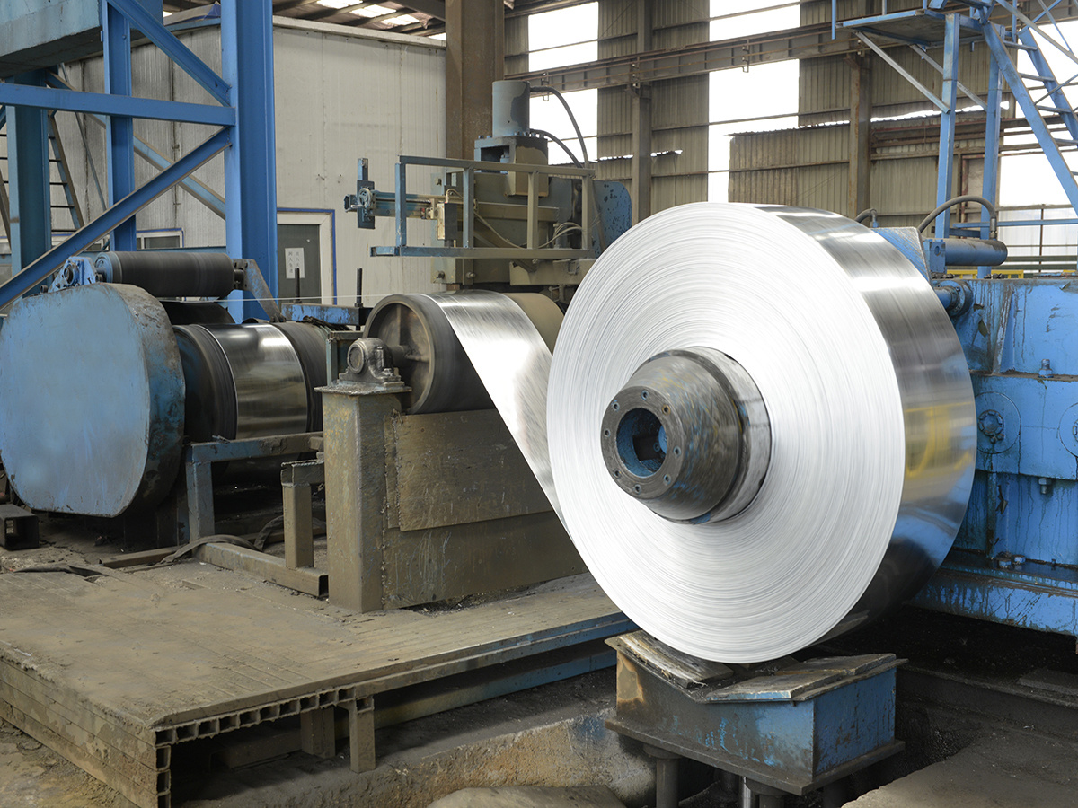 Galvanized steel strip