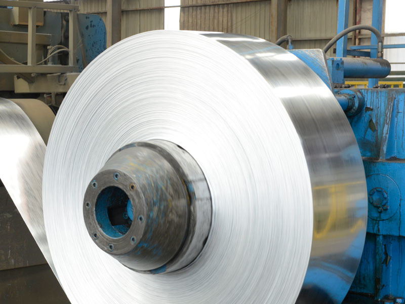 Galvanized steel strip