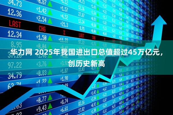 华力网 2025年我国进出口总值超过45万亿元，创历史新高
